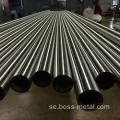 Polerad platt remsa rostfritt stål